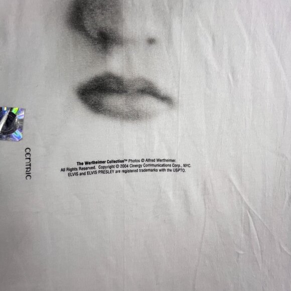 Vintage Elvis Presley Shirt Mens Large Wertheimer Collection Face 2004 Large Eye - Picture 4 of 11